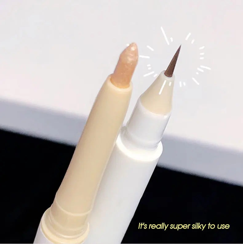 Double-Head Lying Silkworm Pen