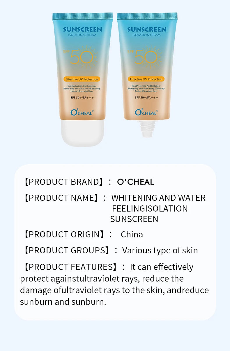 SPF50+ Sunscreen Moisturizer