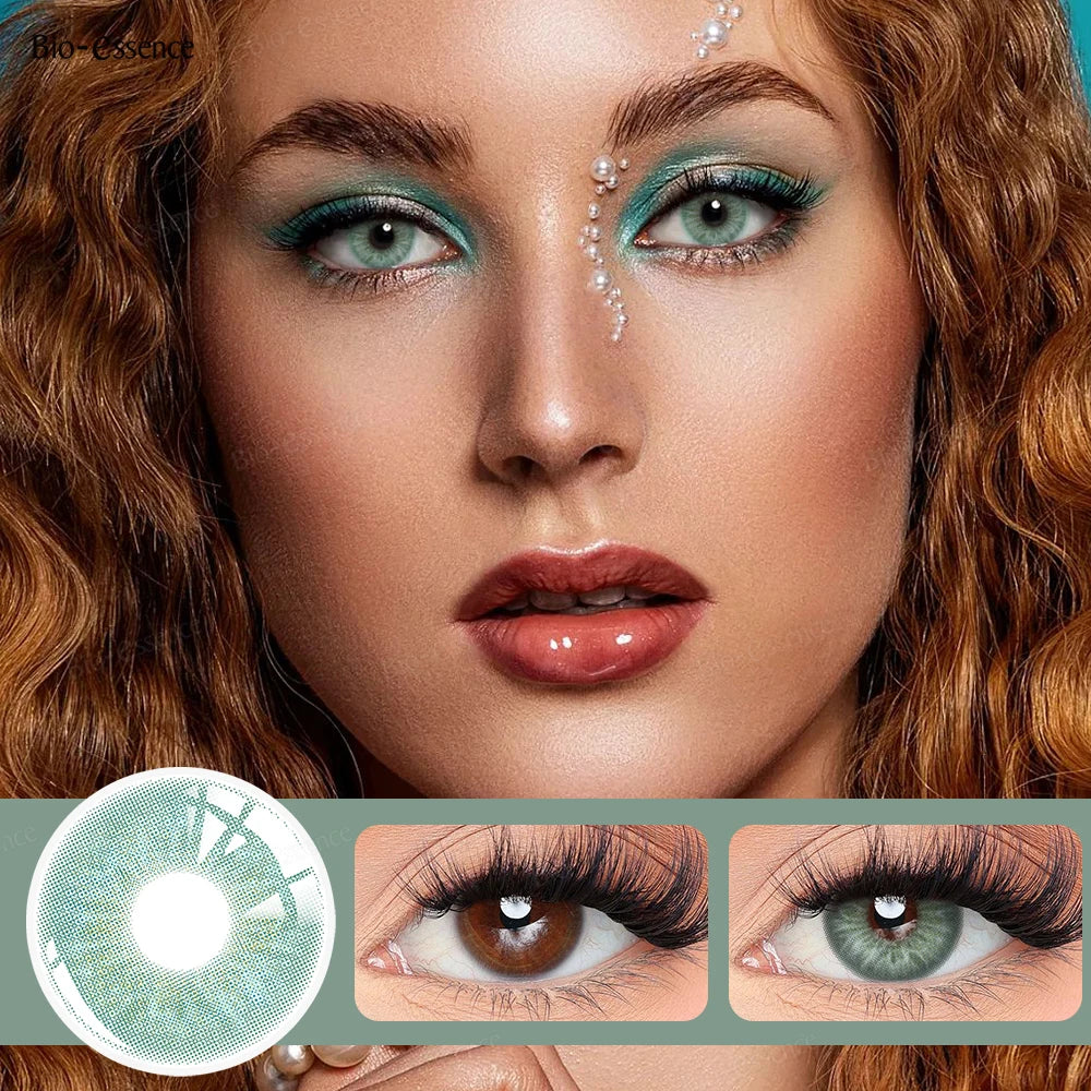 Natural Beauty Color Contact Lenses – 2PCS (1-Year Use)