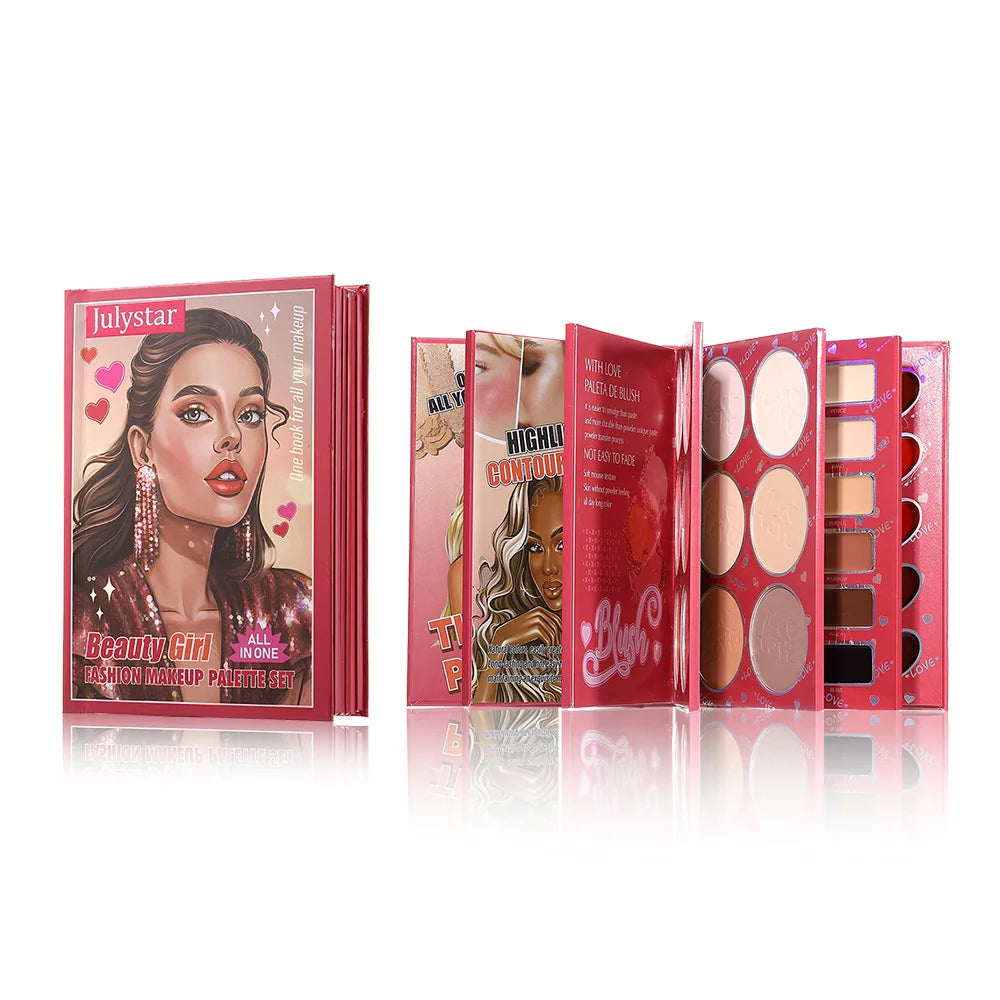 GlamBook 6-in-1 All-in-One Makeup Palette