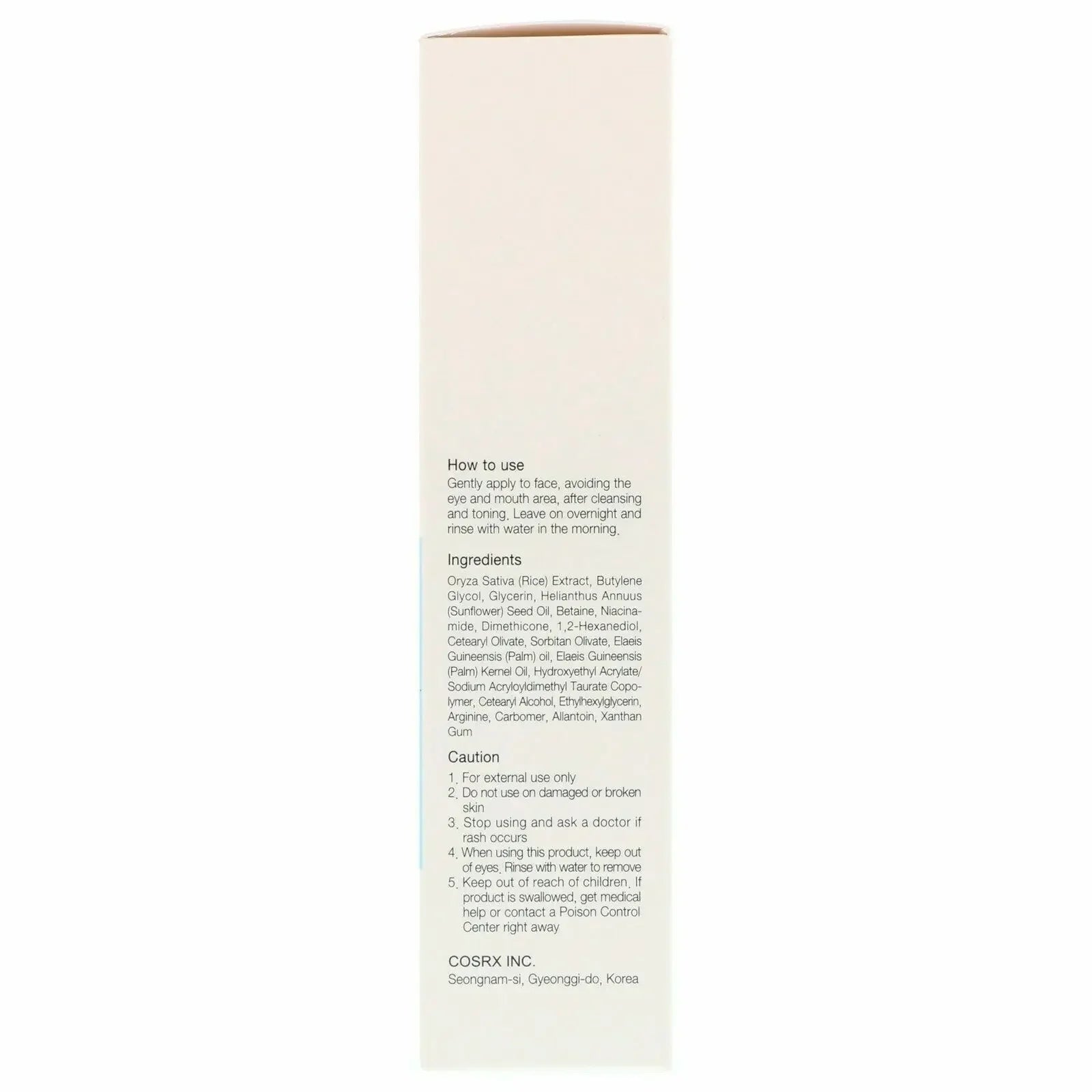 Ultimate Nourishing Rice Spa Overnight Mask