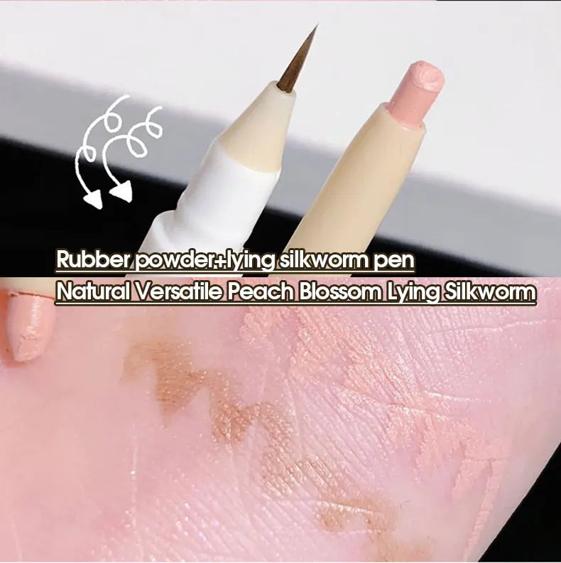 Double-Head Lying Silkworm Pen