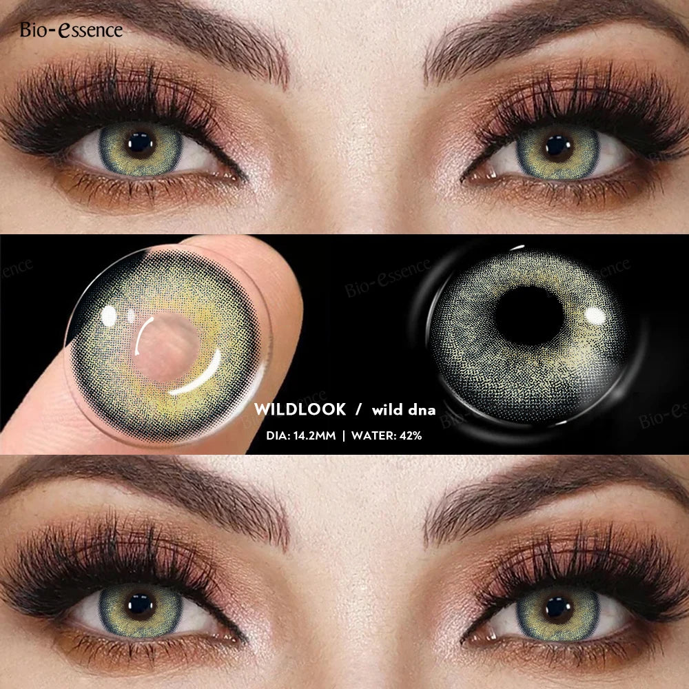 Natural Beauty Color Contact Lenses – 2PCS (1-Year Use)