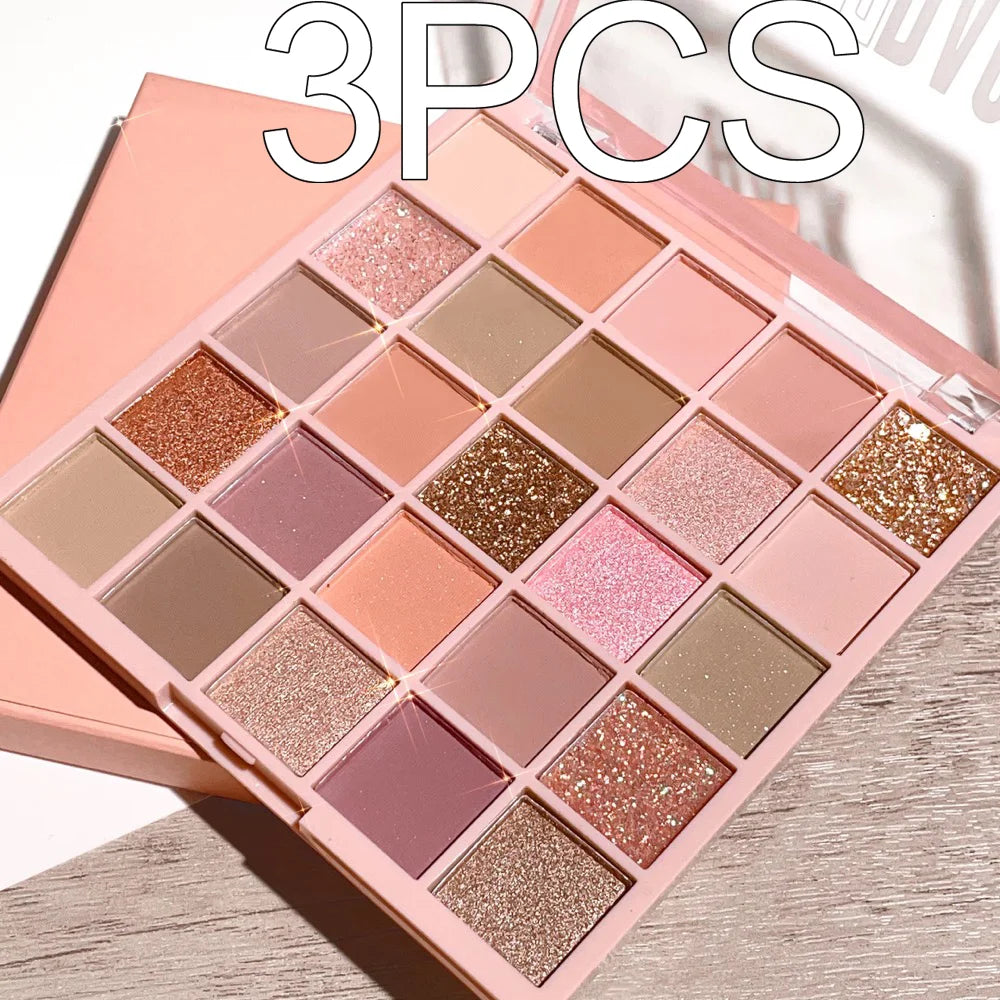 Color eye shadow tray