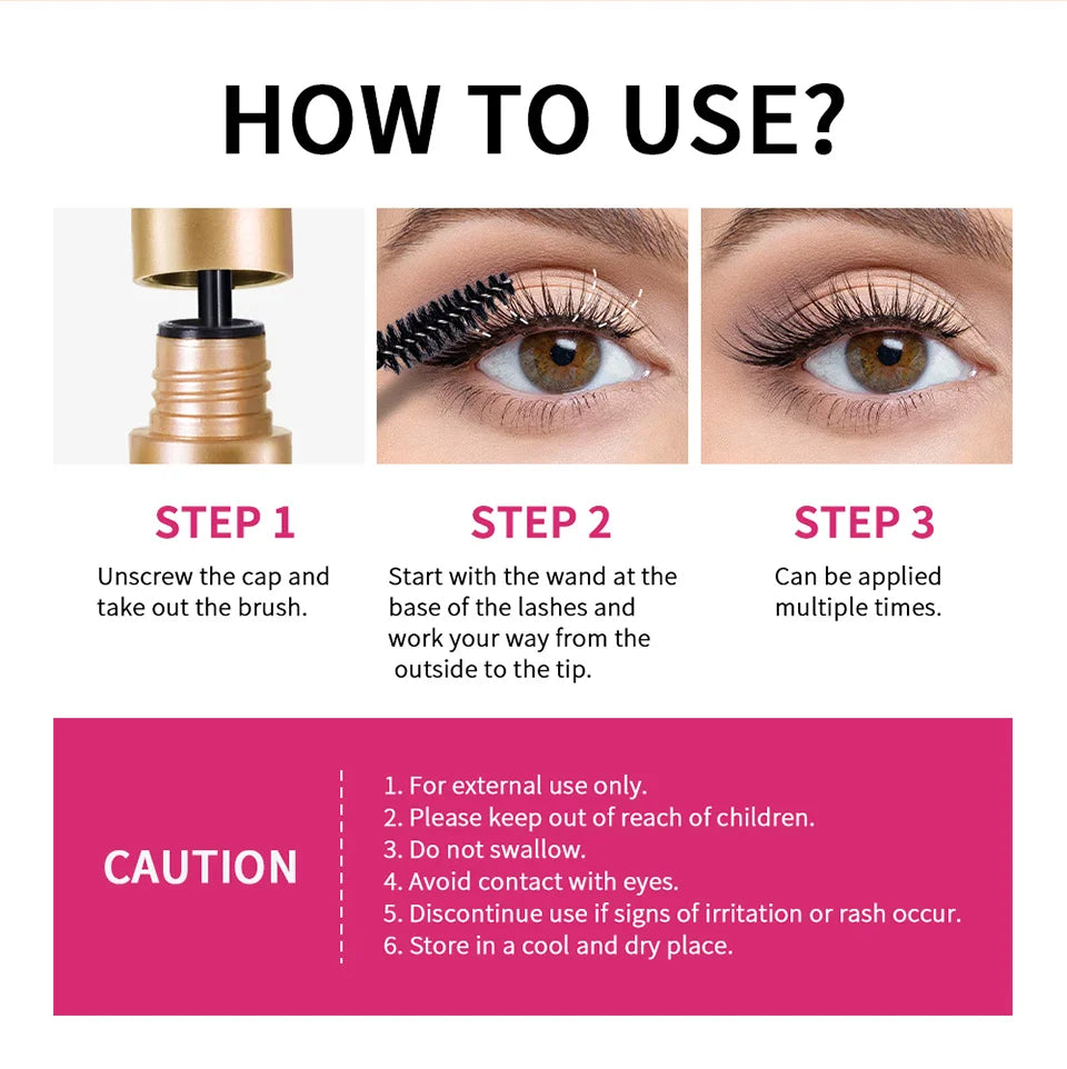 Waterproof Mascara Lengthens Eyelashes