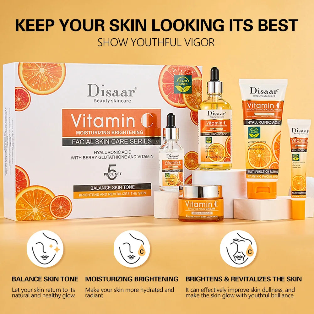 VC Skincare Set – Vitamin C Moisturizing &amp; Brightening Kit