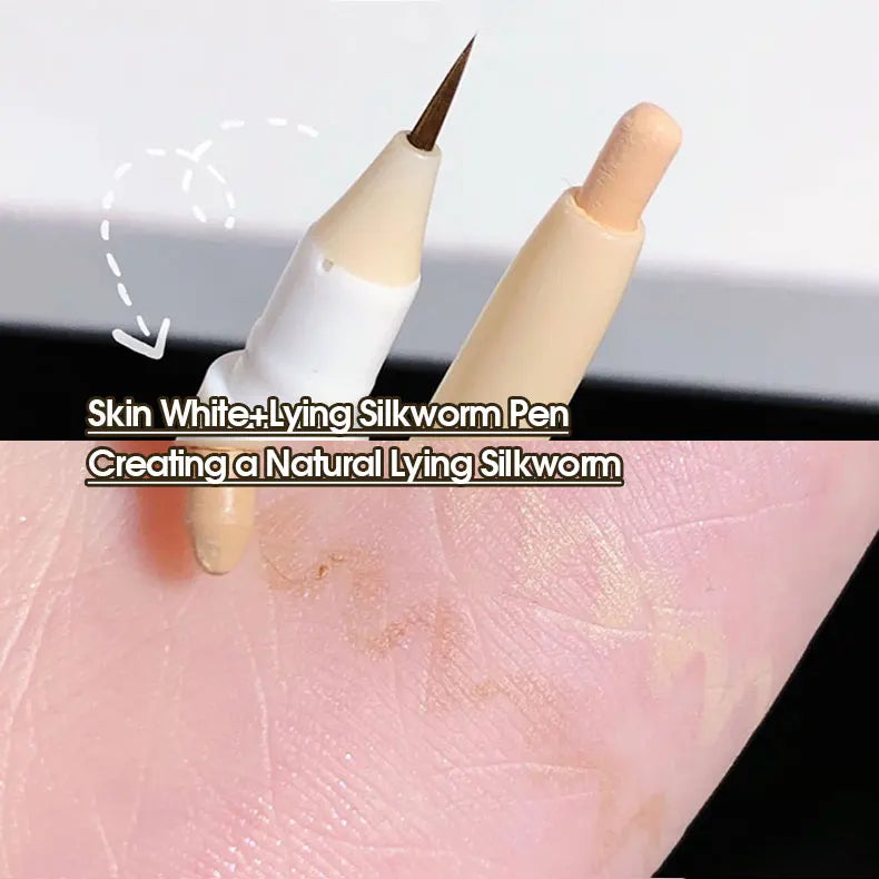 Double-Head Lying Silkworm Pen
