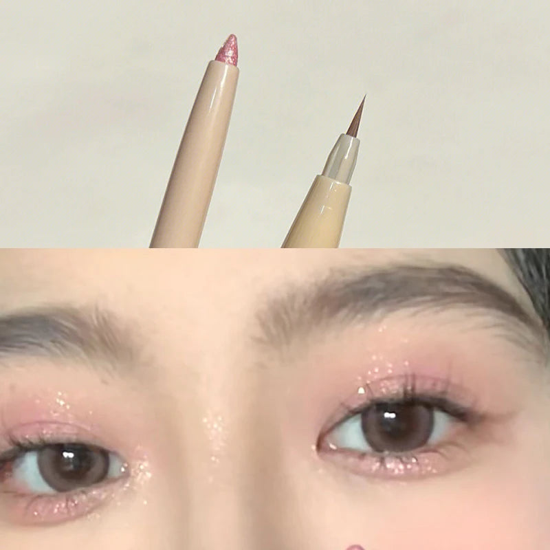 Double-Head Lying Silkworm Pen