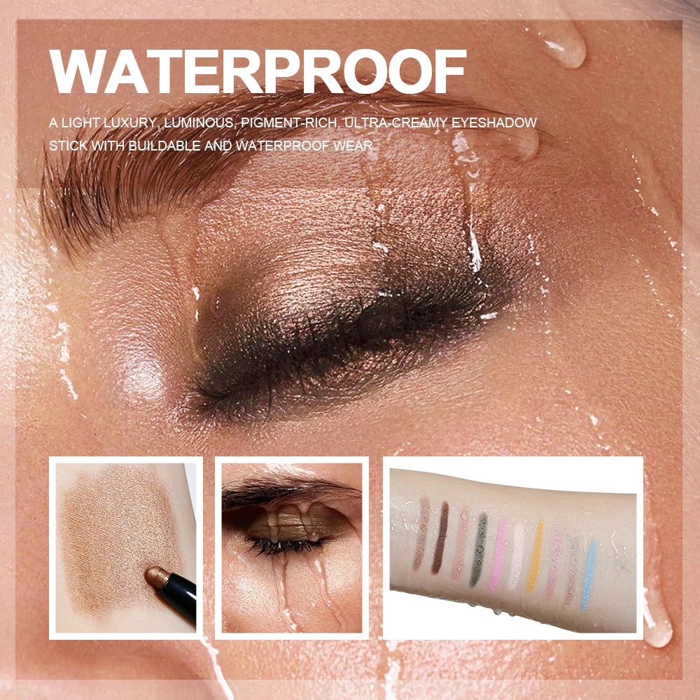 10 Color Longwear Eyeshadow Pencil Stick