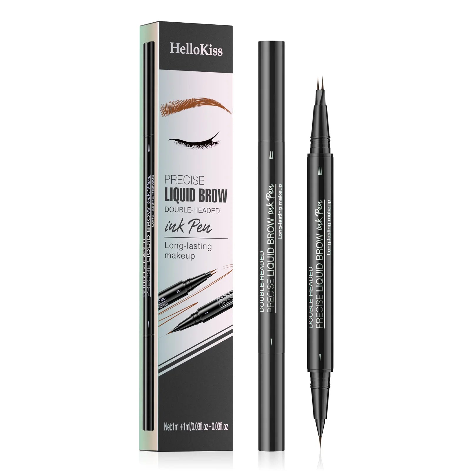 HelloKiss Dual Precision Waterproof Eyebrow Pencil