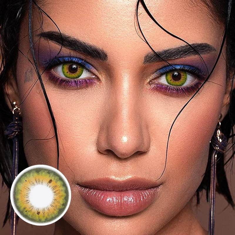 2pcs Natural Color Contact Lenses