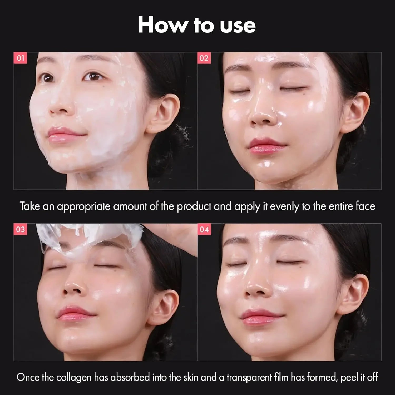 High-Potency Collagen Wrapping Face Mask