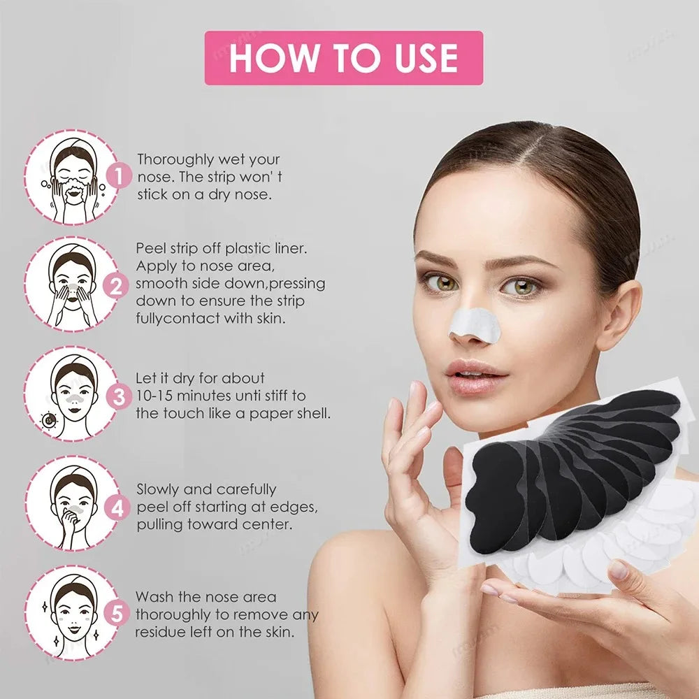 15pcs Deep Cleansing Blackhead Nose Strips
