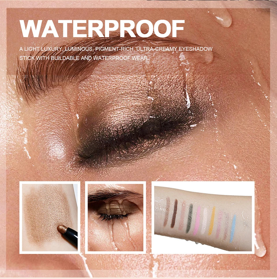 10 Color Longwear Eyeshadow Pencil Stick