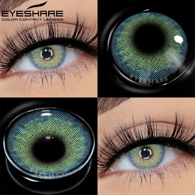 Colored Contact Lenses – Natural Look