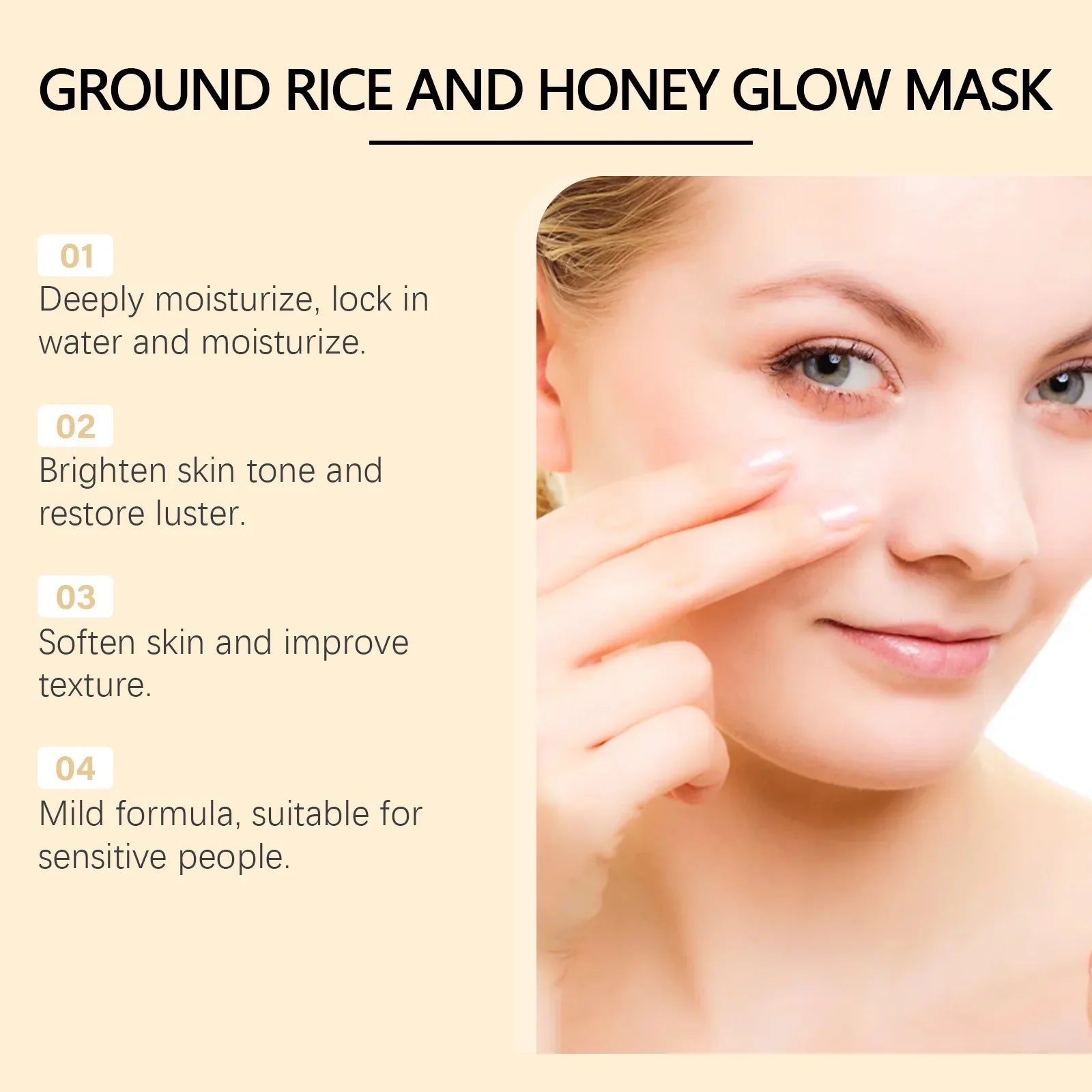 Rice Raw Pulp Face Mask