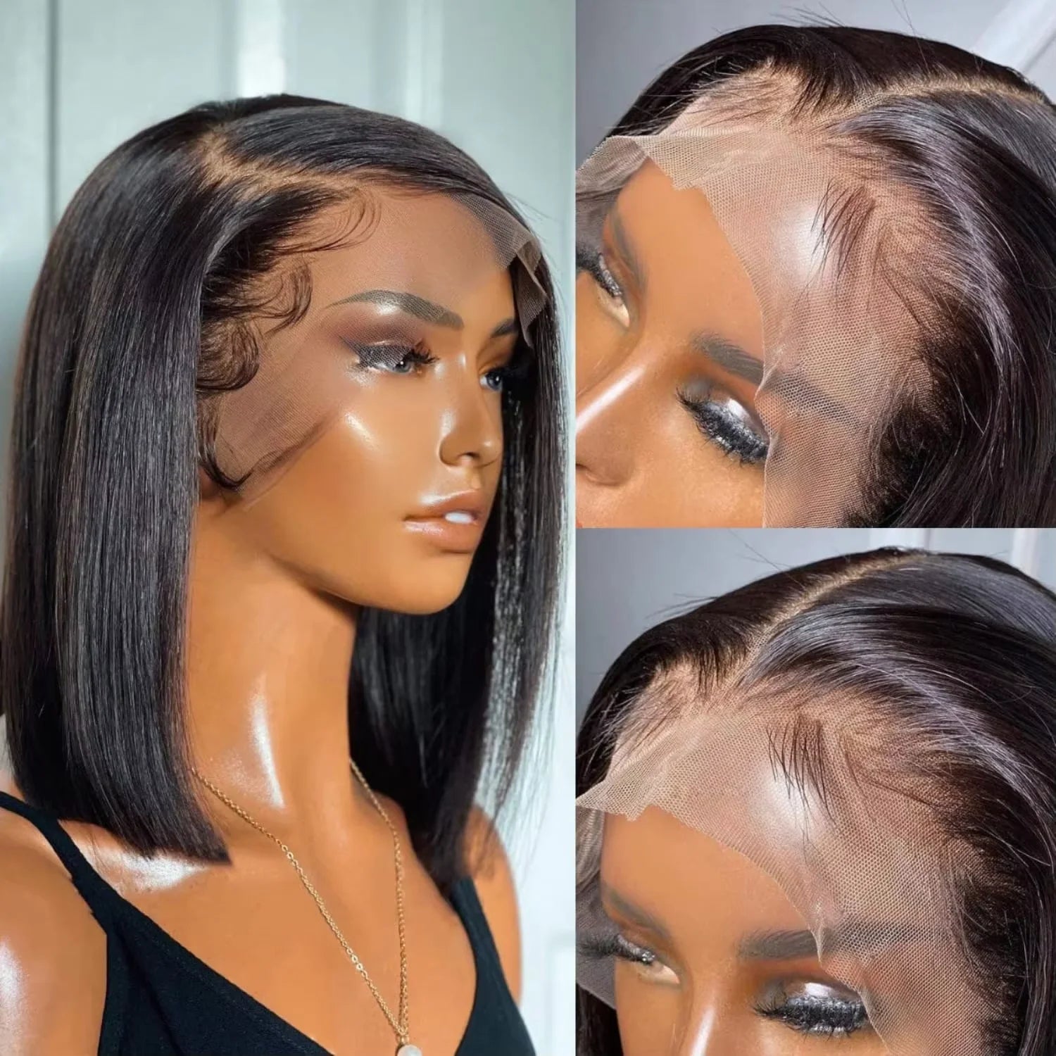 13x4 Lace Front Bob Wig – 100% Vietnamese Human Hair