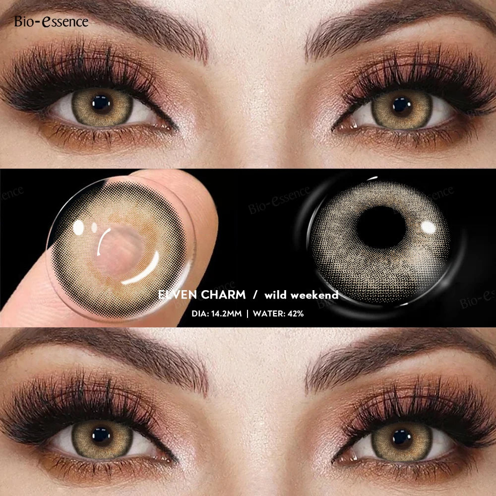 Natural Beauty Color Contact Lenses – 2PCS (1-Year Use)