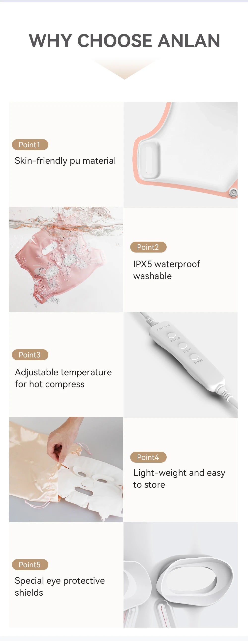 New LED Beauty Mask – Photon Energy Skin Rejuvenation