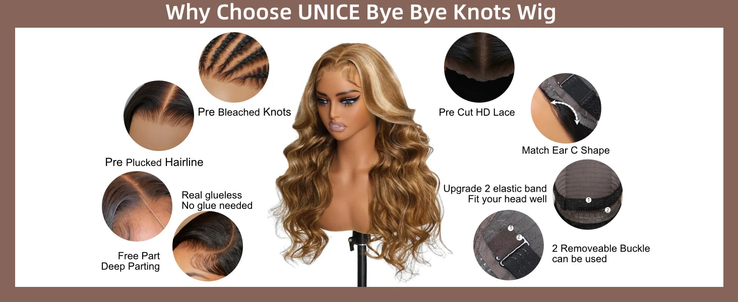 Remy Human Hair Lace Closure Wig 26 Inches