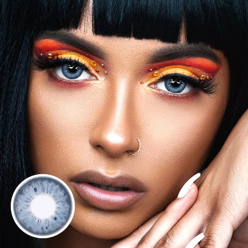 2pcs Natural Color Contact Lenses