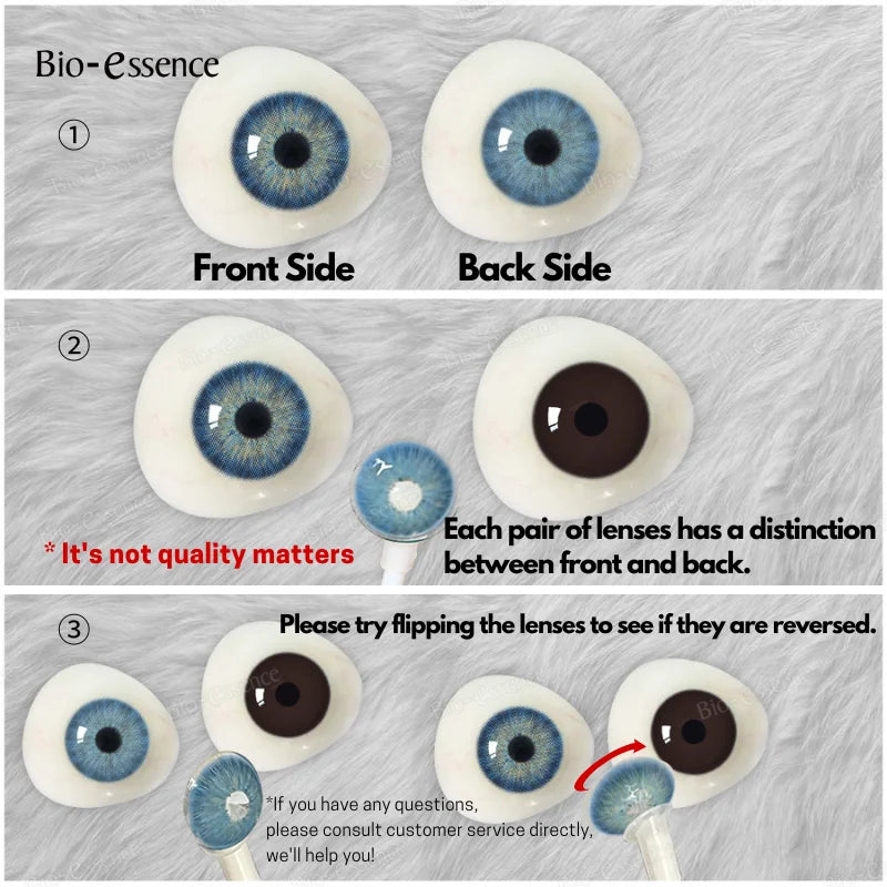 Natural Beauty Color Contact Lenses – 2PCS (1-Year Use)