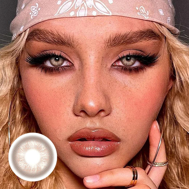 2pcs Natural Color Contact Lenses