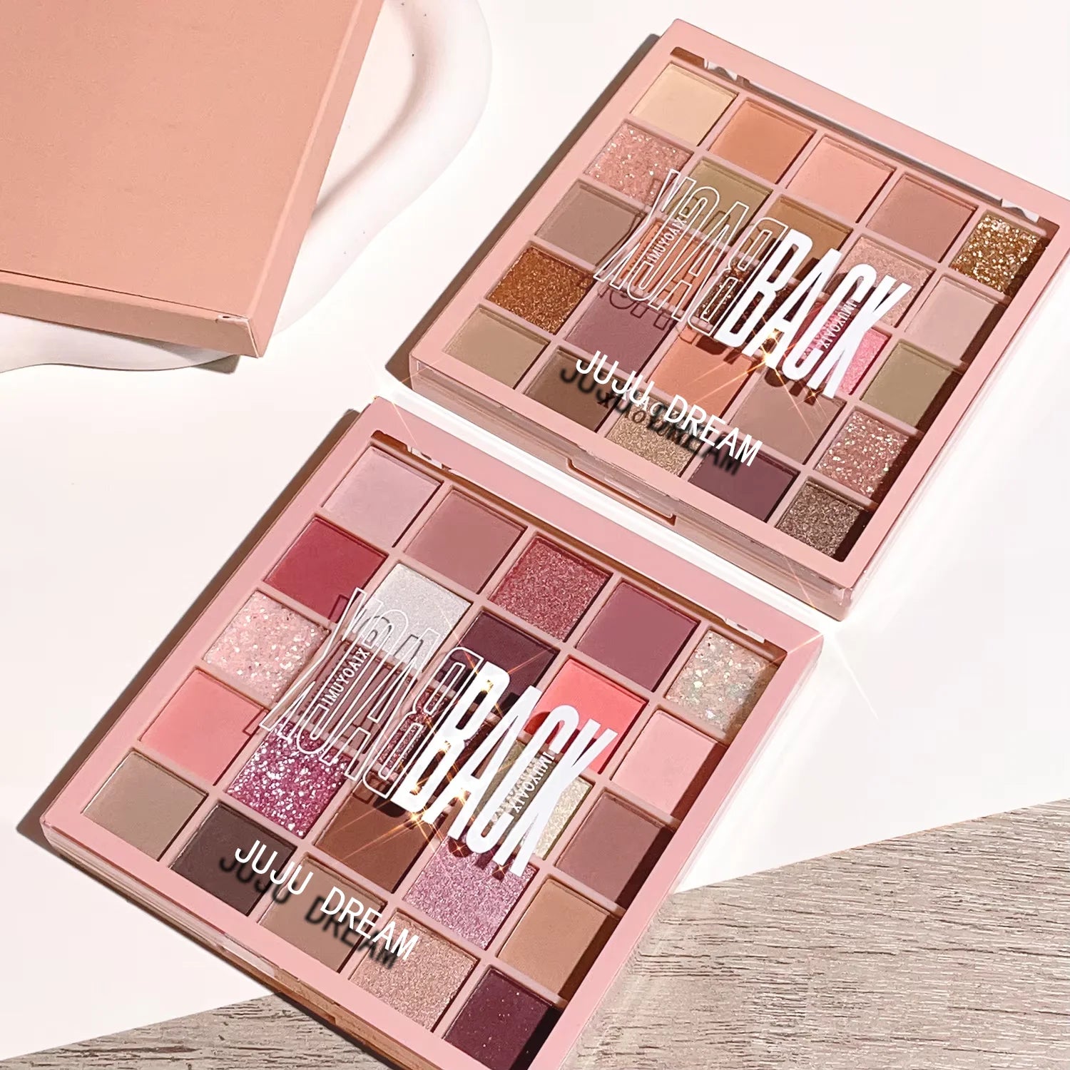 Color eye shadow tray