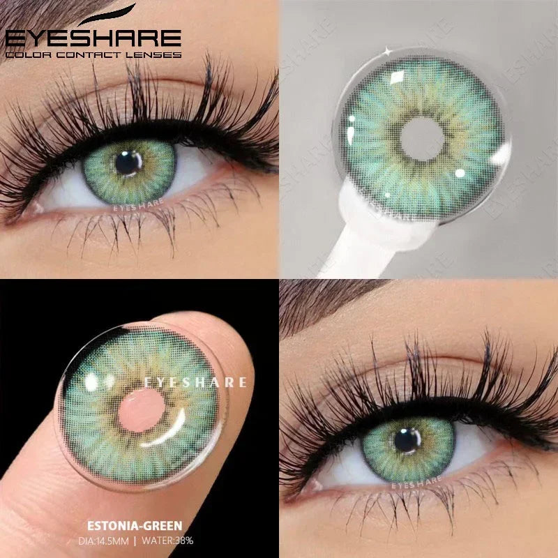 Colored Contact Lenses – Natural Look