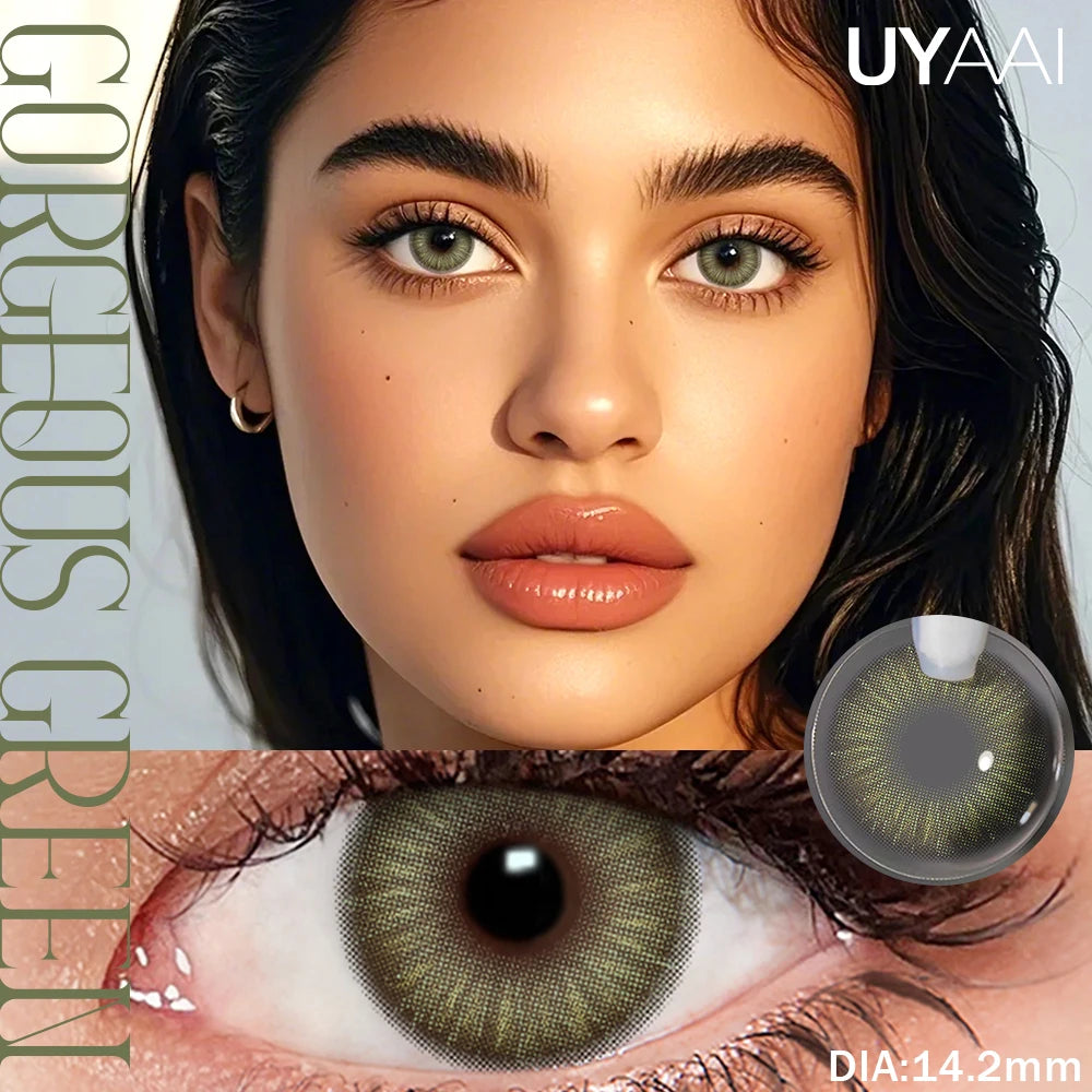 Natural Colored Pupils Urban Green Eyes Lenses