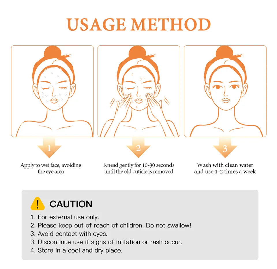 Orange Peeling Gel Scrub