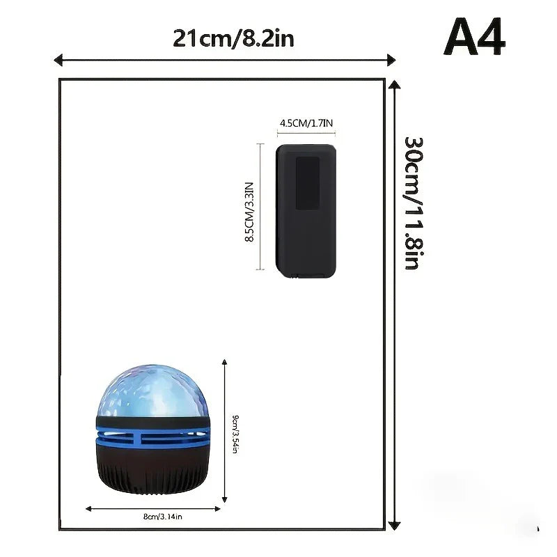 ضوء ليلي مرصع بالنجوم 