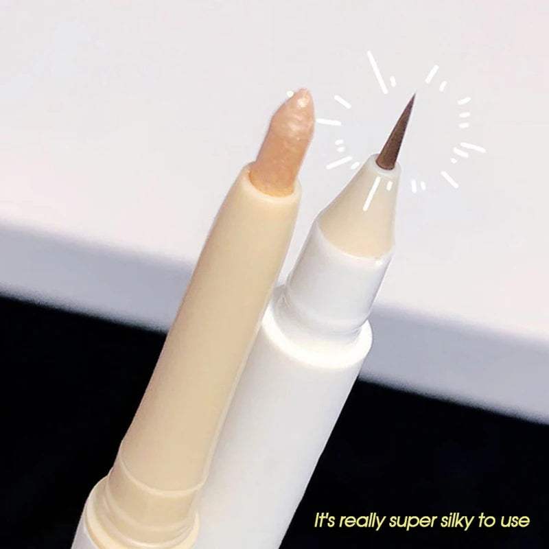 Double-Head Lying Silkworm Pen