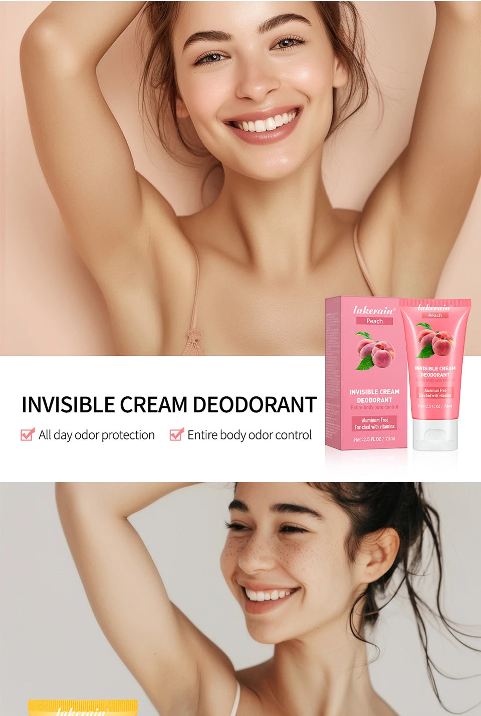 Invisible Cream Deodorant