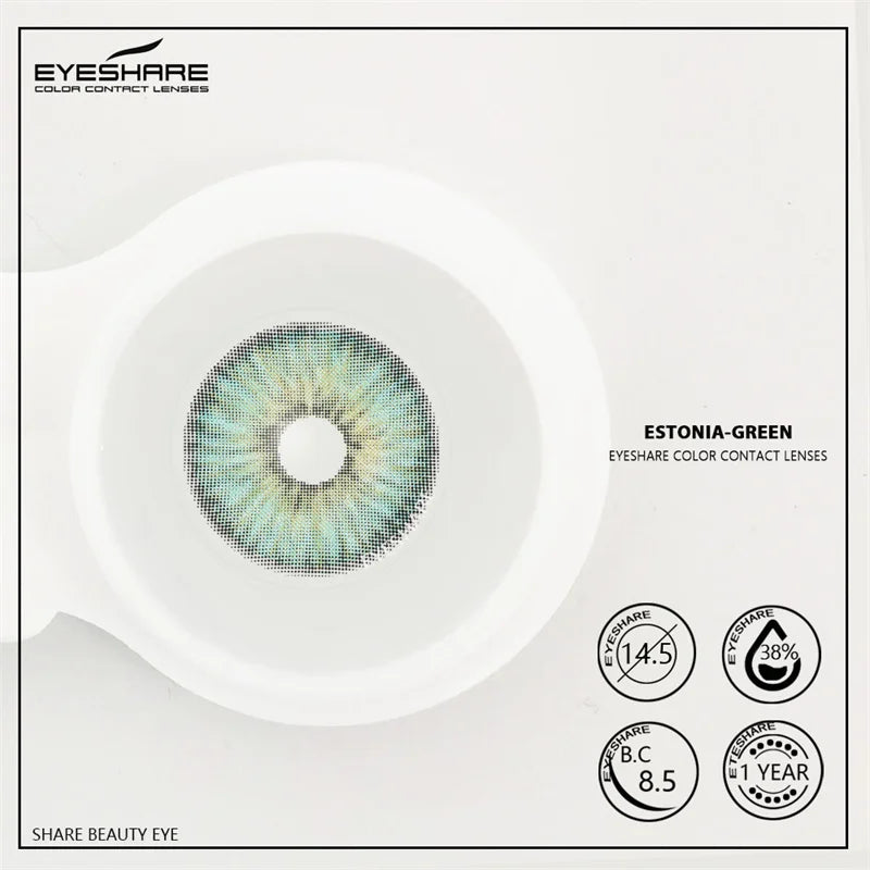 Colored Contact Lenses – Natural Look