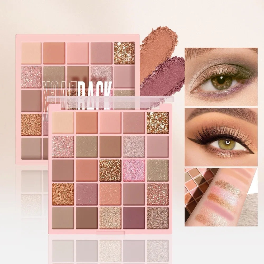 Color eye shadow tray