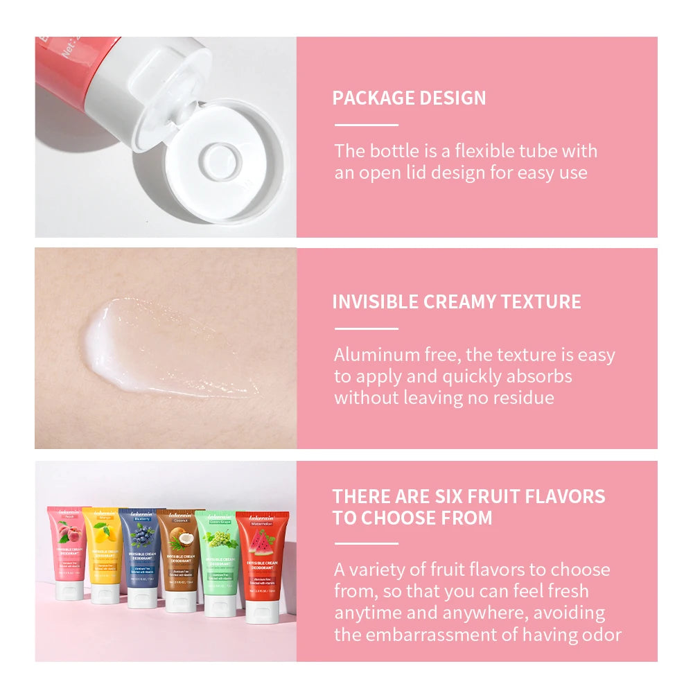 Invisible Cream Deodorant