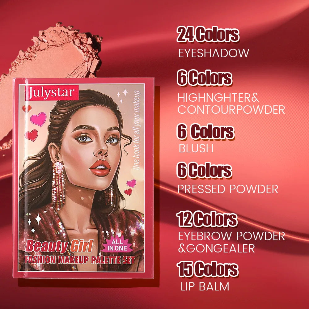 GlamBook 6-in-1 All-in-One Makeup Palette