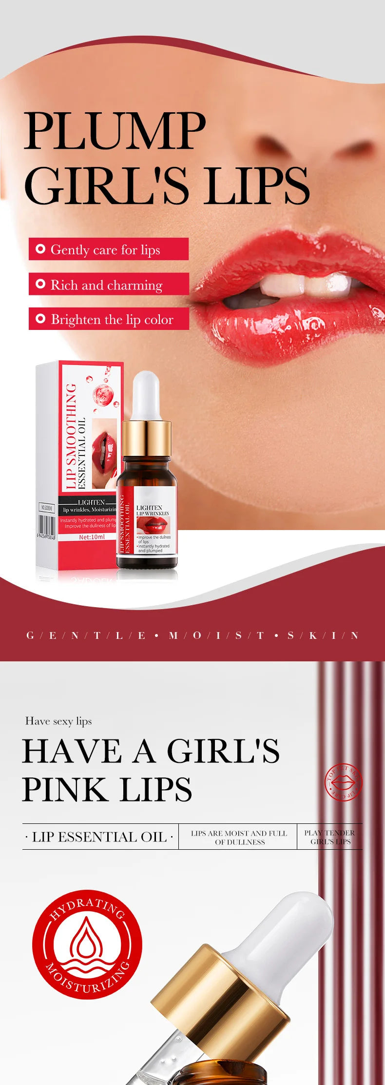 Lip Booster Plumping Serum Oil