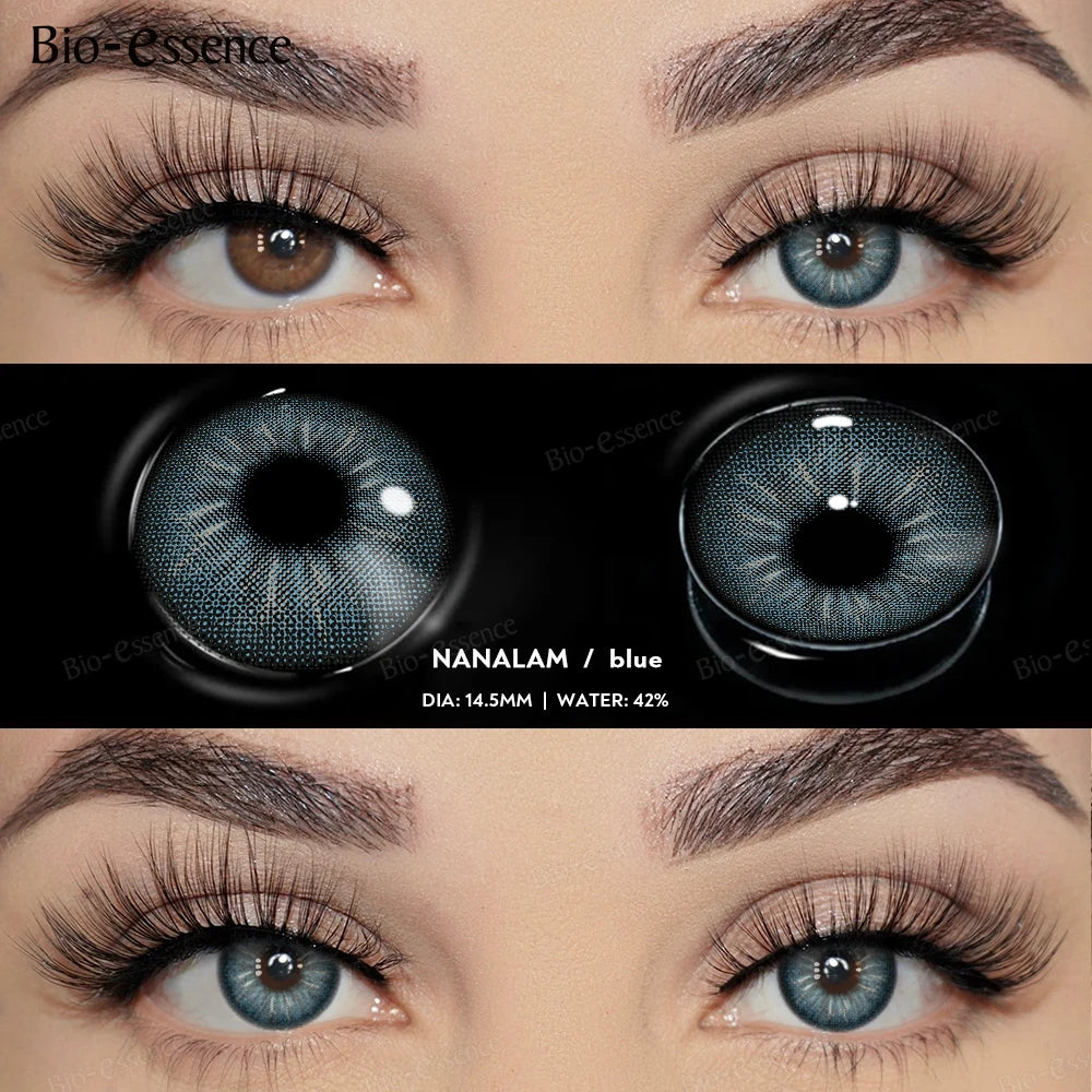 Natural Beauty Color Contact Lenses – 2PCS (1-Year Use)