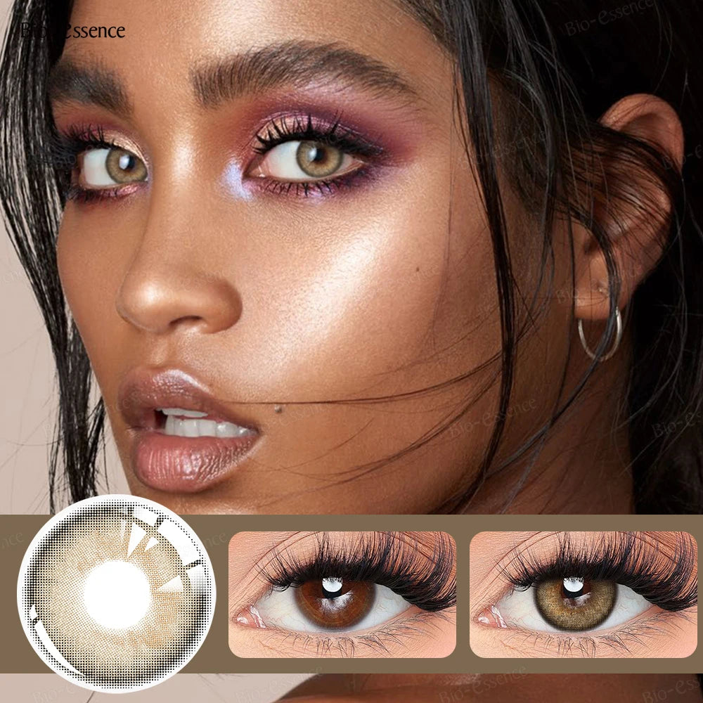 Natural Beauty Color Contact Lenses – 2PCS (1-Year Use)