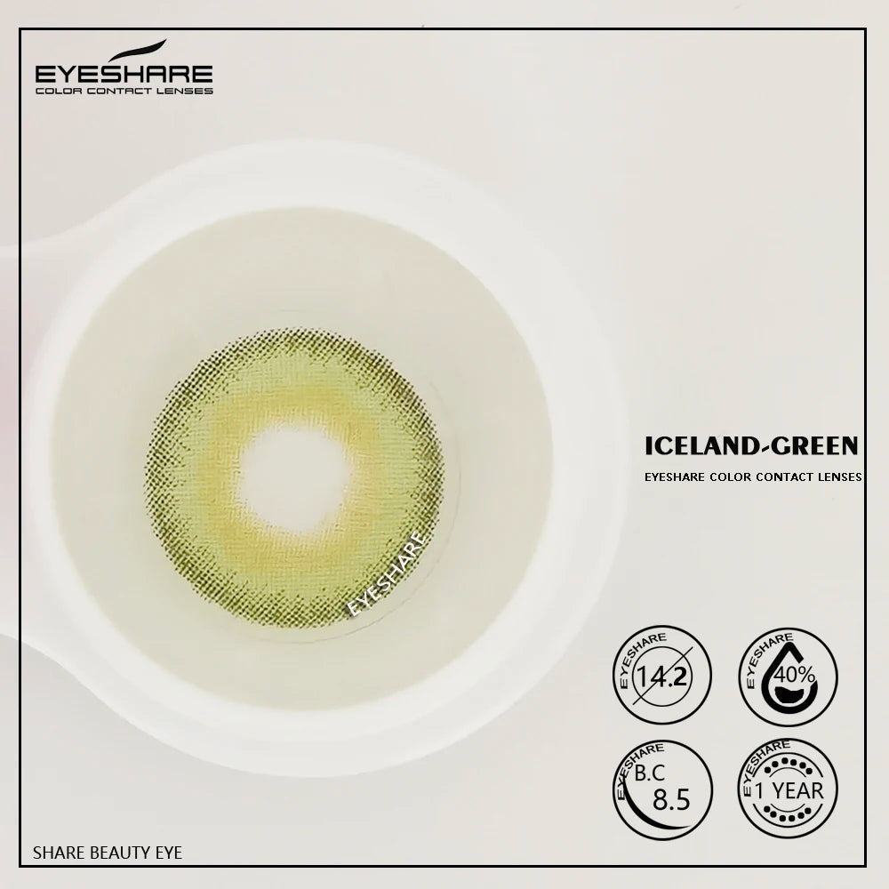 Colored Contact Lenses – Natural Look