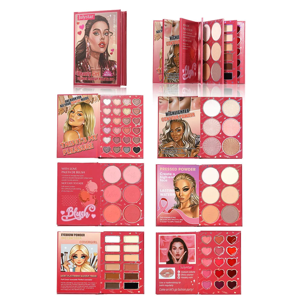GlamBook 6-in-1 All-in-One Makeup Palette